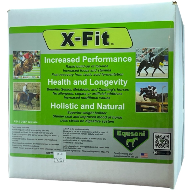 X-Fit Important Pre-digested free fatty acids for horses