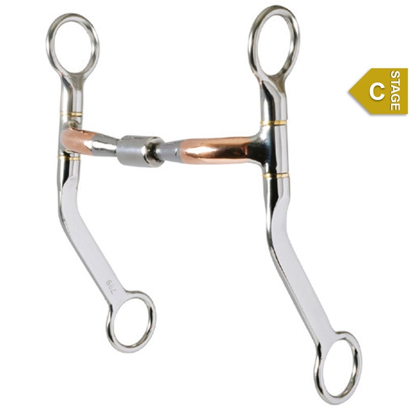 798 Reinsman Stride Right Copper Mouth Modified Billy Allen Bit – 5 1/4 Inch Mouth