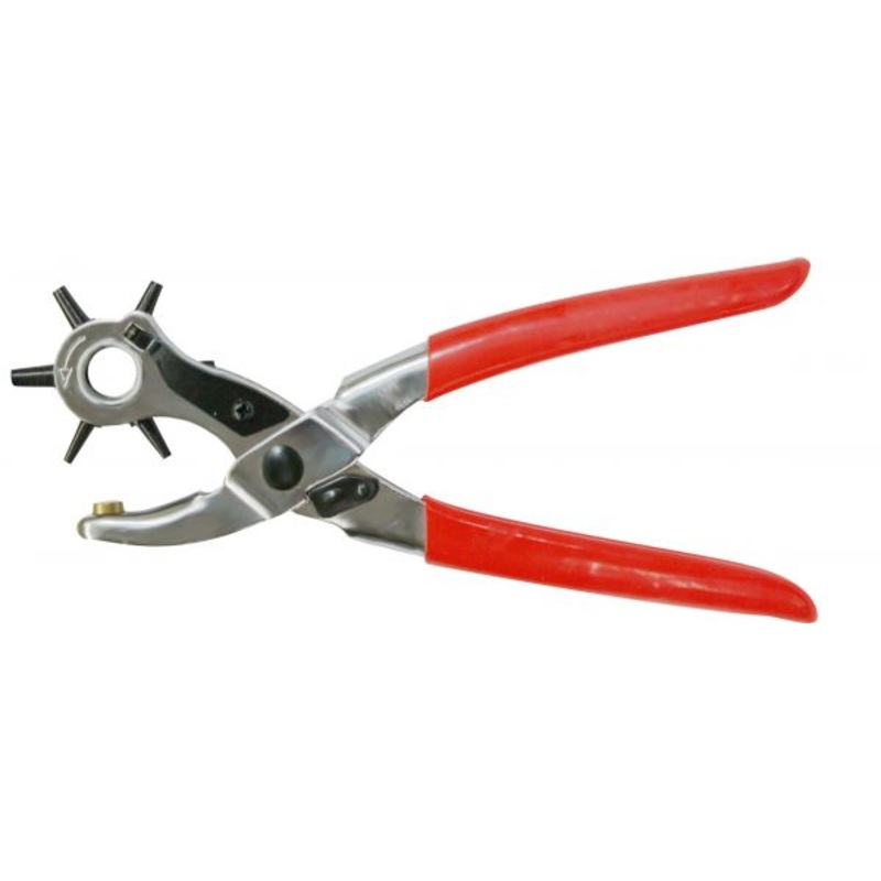 #24474-2: Leather punch with rubber insulated handles