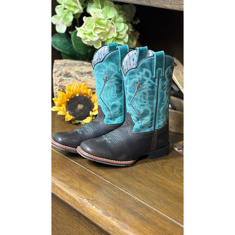 Salina Boots by Dan Post ~ Turquoise