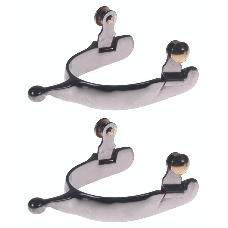 Stainless Steel Ball Knob Spurs