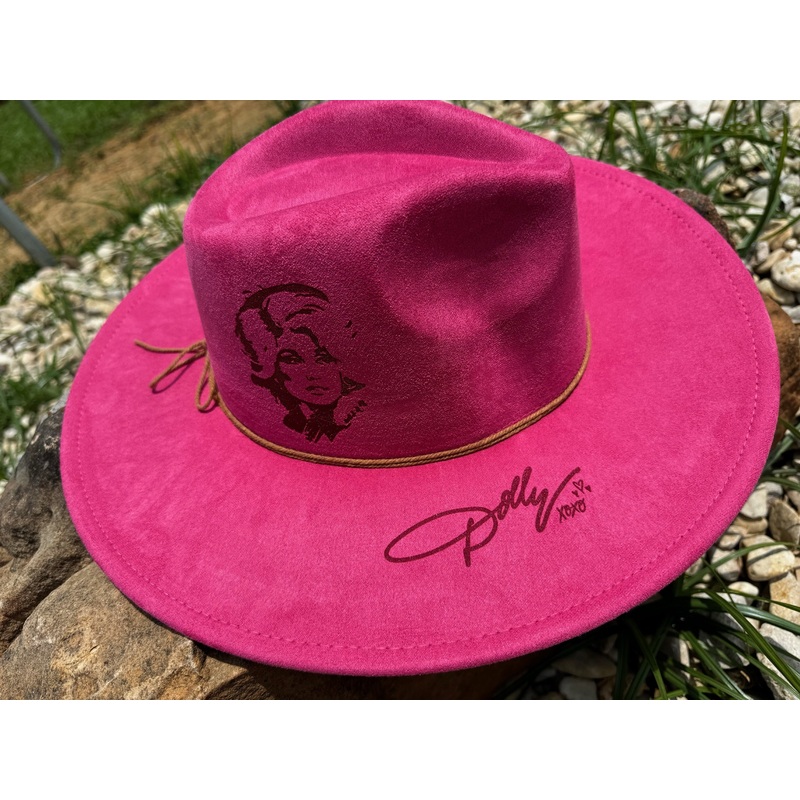 Hot Pink Dolly Parton Western Hat