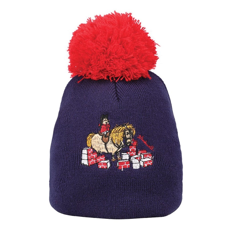 Hy Equestrian Thelwell Collection Practice Makes Perfect Bobble Hat