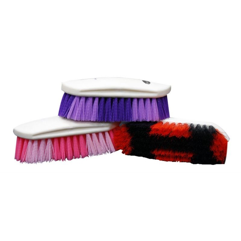 #24542: Plastic handle medium bristle body brush