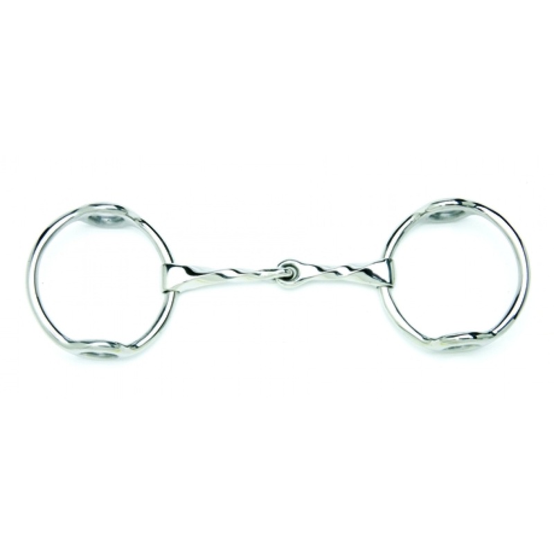 Single Jointed Slow Twist Loose Ring Gag