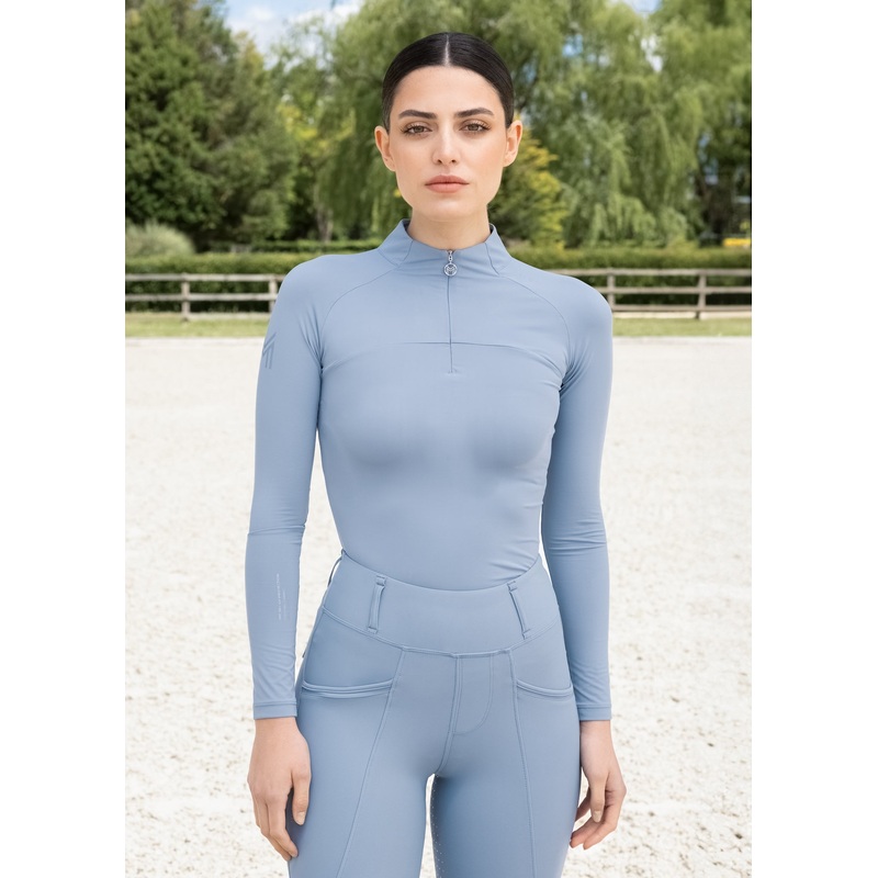 Women Sunblocker Shirt (Aqua)