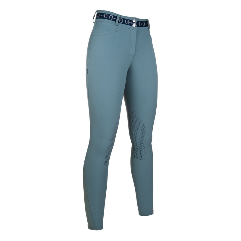 Womens Riding Breeches Monaco Style with Silicone Knee Patch