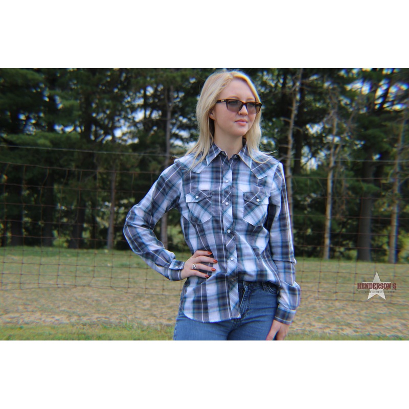 Navy Plaid by Roper