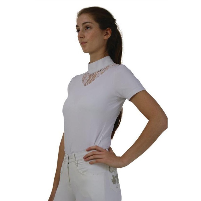 Hy Equestrian Lucie Lace Show Shirt