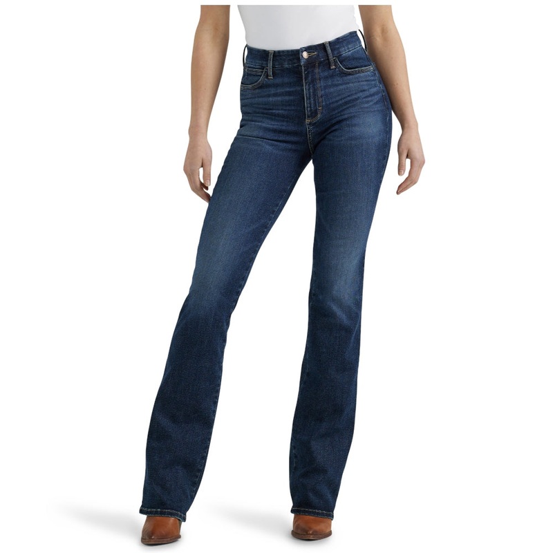112359277 Wrangler Women’s Bespoke High Rise Bootcut Jean – Lacey