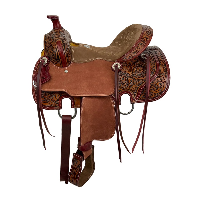 13″ Double T Alpine Crest Roper Style Saddle