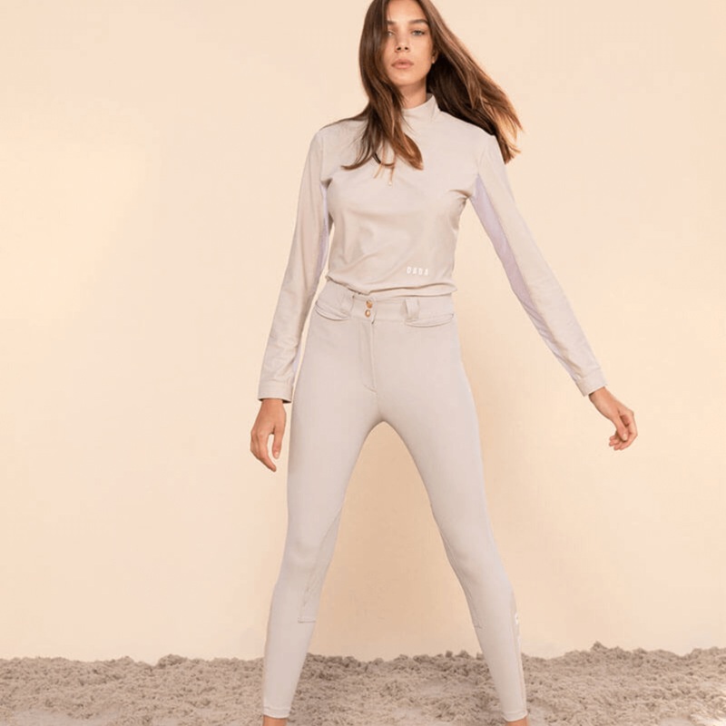 Dada Sport Chacco Knee Grip Breeches, Beige