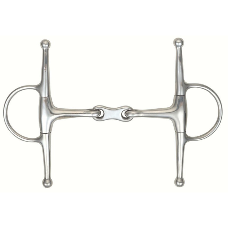 Shires Full Cheek French Link Snaffle Bit 4.5″, 5″, 5.5″ Stainless steel