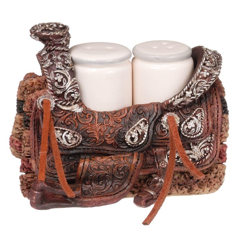 Western Saddle Salt & Pepper