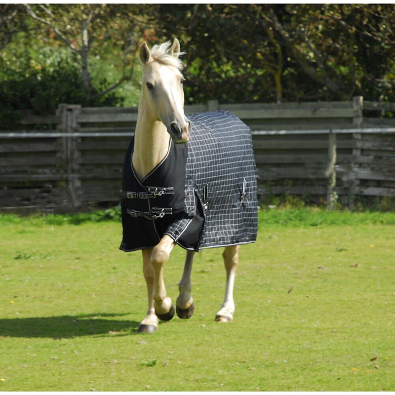 Rhinegold Elite Montpelier Horse Turnout Rug 100g, 600 Denier, STD Neck