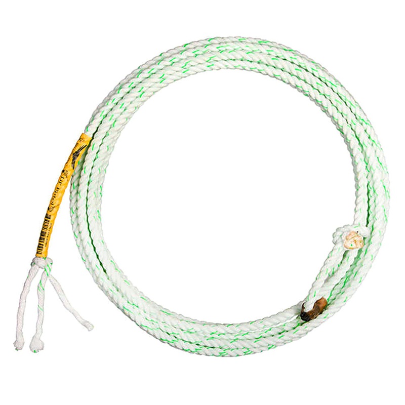 18′ Cactus Ropes Western Relentless Little Pistol Kid Poly Rope Green