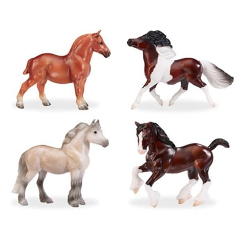 Breyer Stablemate Pony and Draught Set