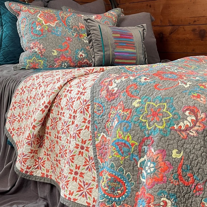 Western 3 Piece ABBIE Quilt Set-FREE SHIPPING