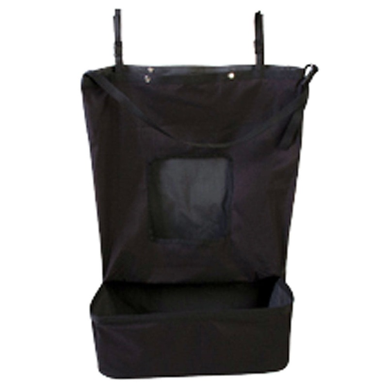 32″X22″X11″ Hilason Western Portable Folding Horse Feeder Bag Black