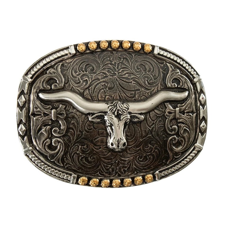 Longhorn Belt Buckle