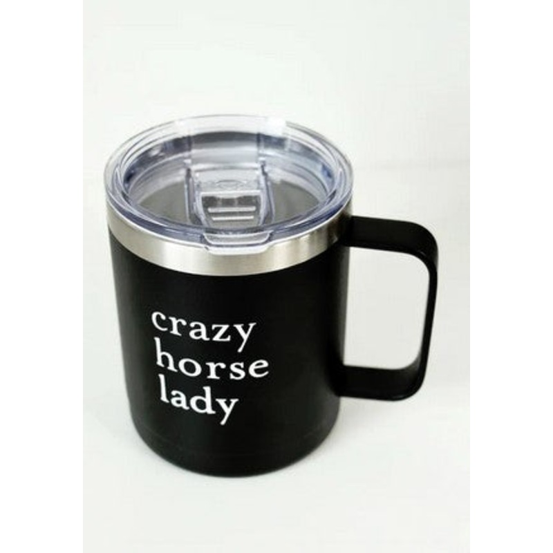 Spiced Equestrian Crazy Horse Lady Mug Tumbler