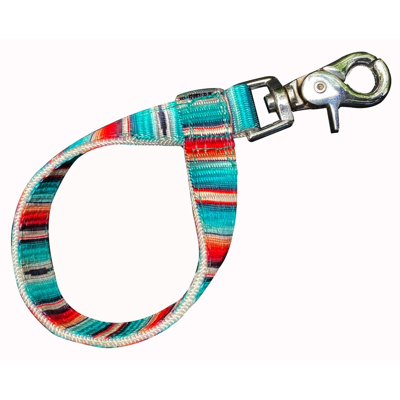 Showman  Premium nylon Serape print Tie down Keeper