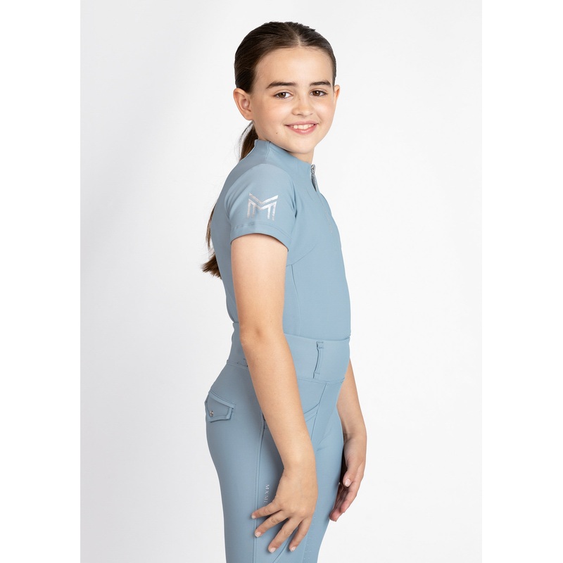 YR Short Sleeve Base Layer (Coastal Aqua)