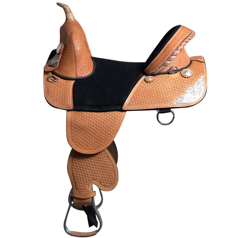 Hilason Western Horse Treeless Trail Barrel Saddle American Leather