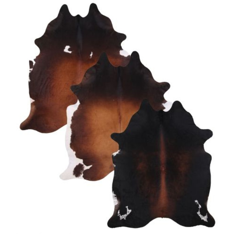 #5070: LG/XL Brazilian Tornasolcowhide rugs