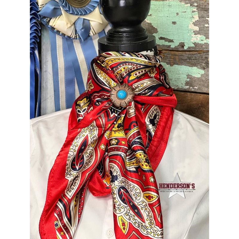 Rodeo Drive Wild Rags/Scarf ~ Red Tide