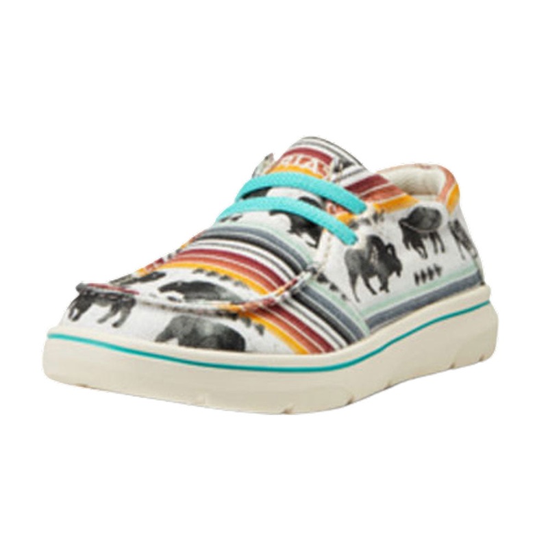 10040248 Ariat Youth Hilo Shoe – Buffalo Print