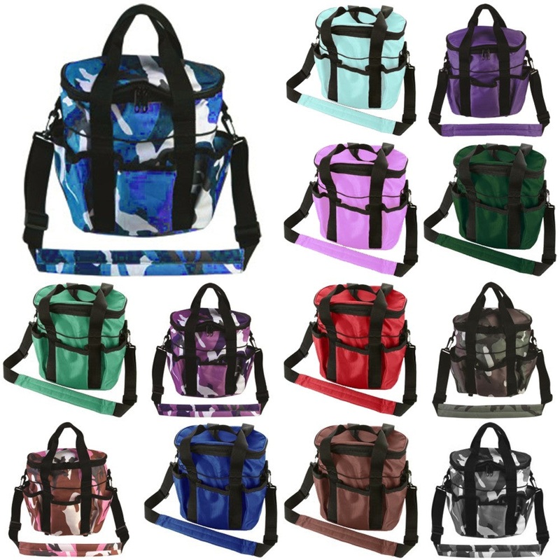 7.5″L X 10.5″W X 10″H Hilason Grooming Tote Bag With Zipper lid