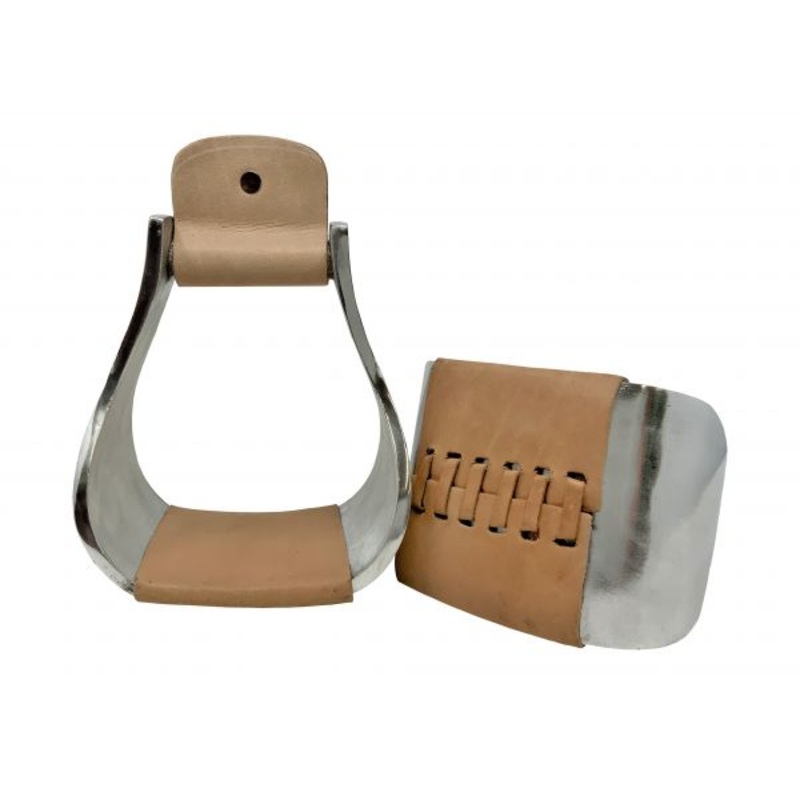 Wide Aluminum Bell Stirrups