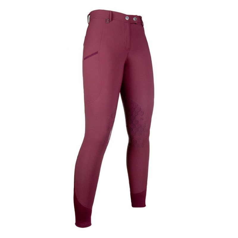 Womens Breeches Morello Pam with Silicone Knee Patches
