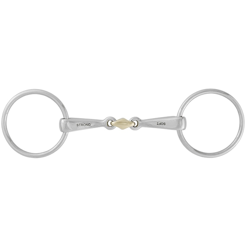 2 in 1 Double Jointed Loose Ring Snaffle