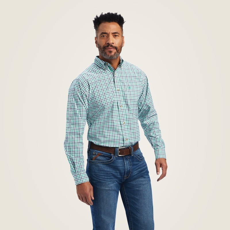 Ariat Mens Pro Series Brodie Stretch Fitted Shirt