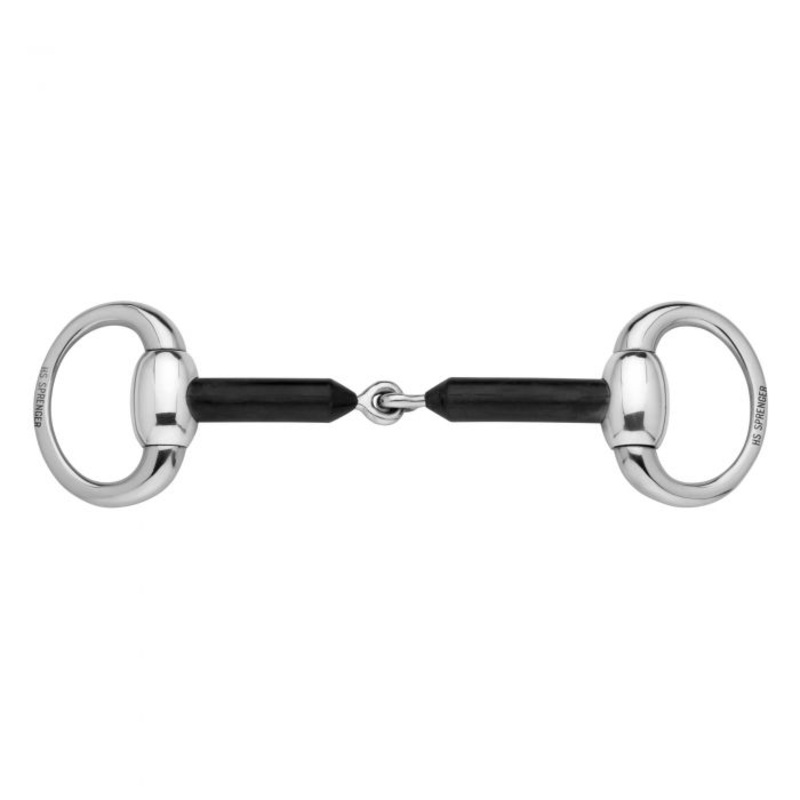 Hard Carbon Snaffle Bit 16MM