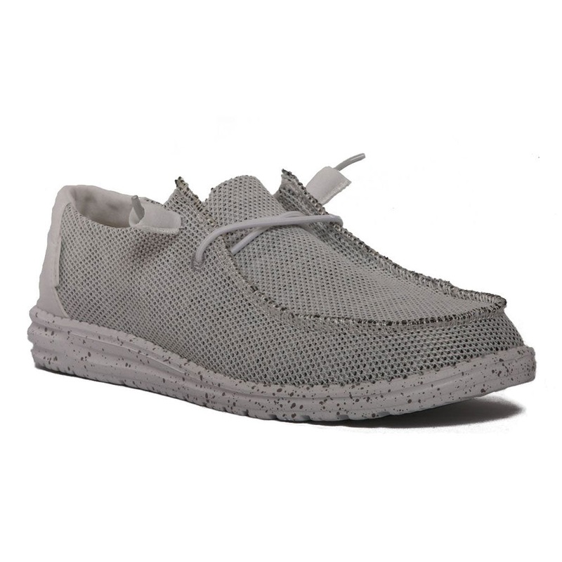 Hey Dude Women’s Wendy Sox Shoe – Stone White