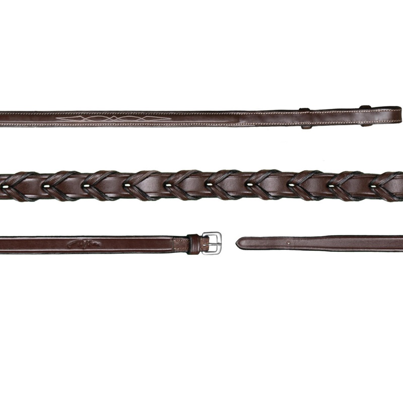 Laced Reins 5/8″ – US Hunter Collection