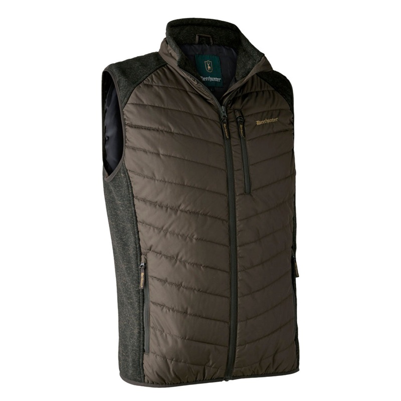 Deerhunter Moor Knit Panels Men’s Padded Waistcoat