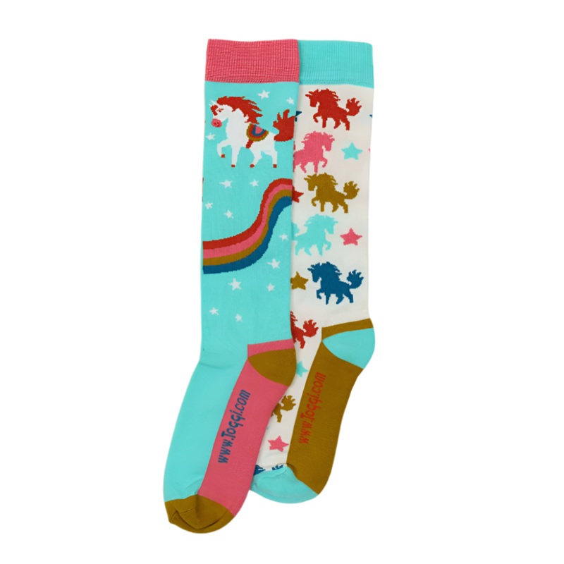 Toggi Rainbow Horse Socks 2 Pack