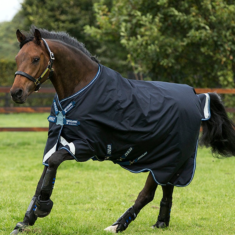 Horseware Ireland Amigo Bravo 12 Original 0g Lite Turnout Rug with Disc Front Closure