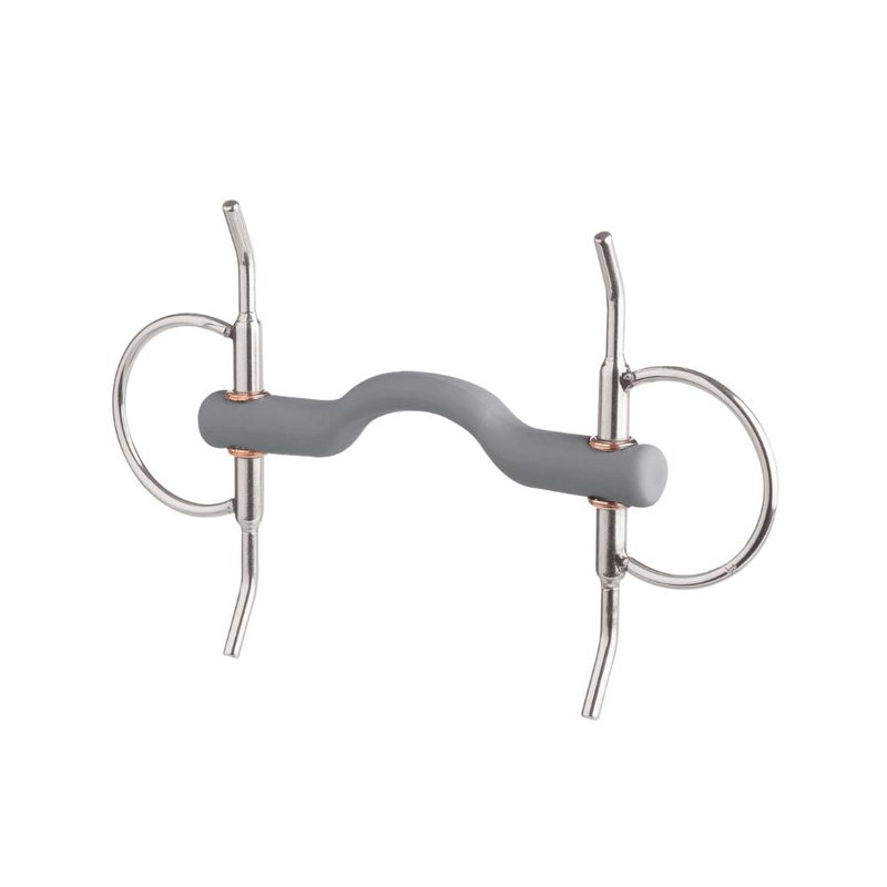 Full Cheek Snaffle with Tongue Port