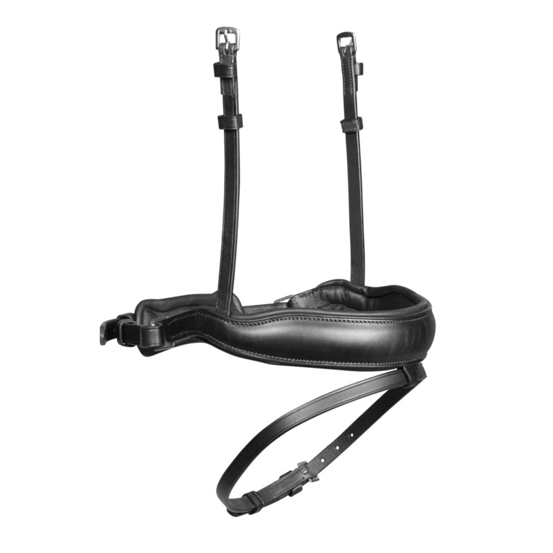 Noseband, Shires Velociti Lusso Dressage Flash Noseband, Black, Havana, 3 Sizes