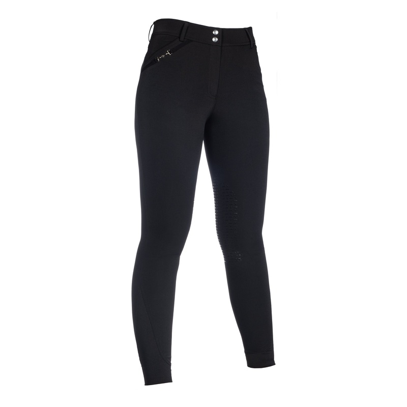 HKM Essentials- Silicone Knee Patch Riding Breeches