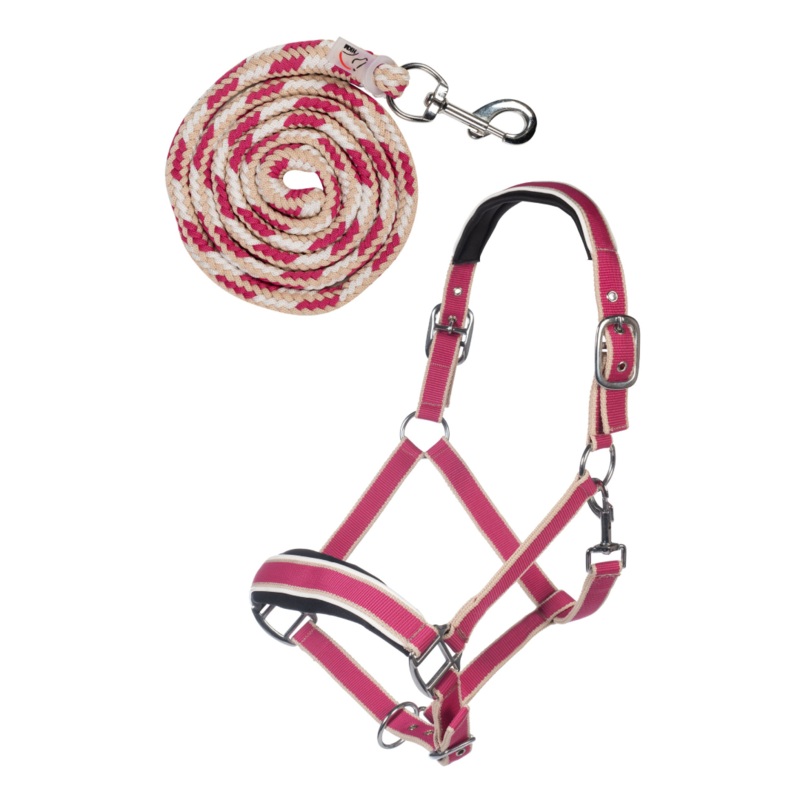 HKM Head Collar Set With Snap Hook -Kopenhagen-