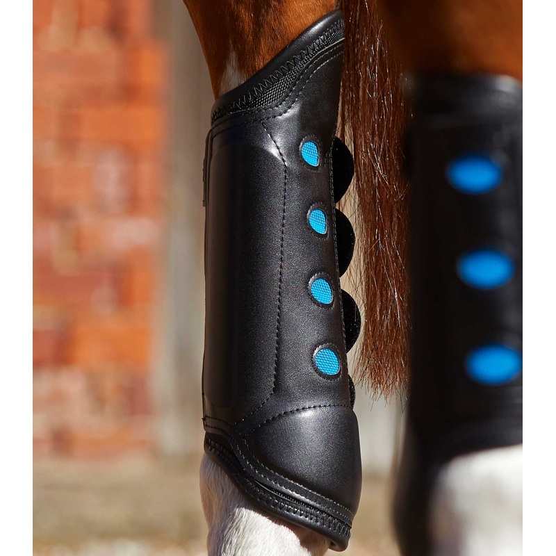 Air Cooled Original Eventing Boots Black Hind