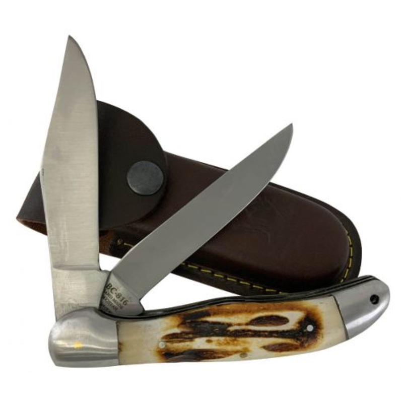#BC-816: The Bone CollectorBone handle folding knife