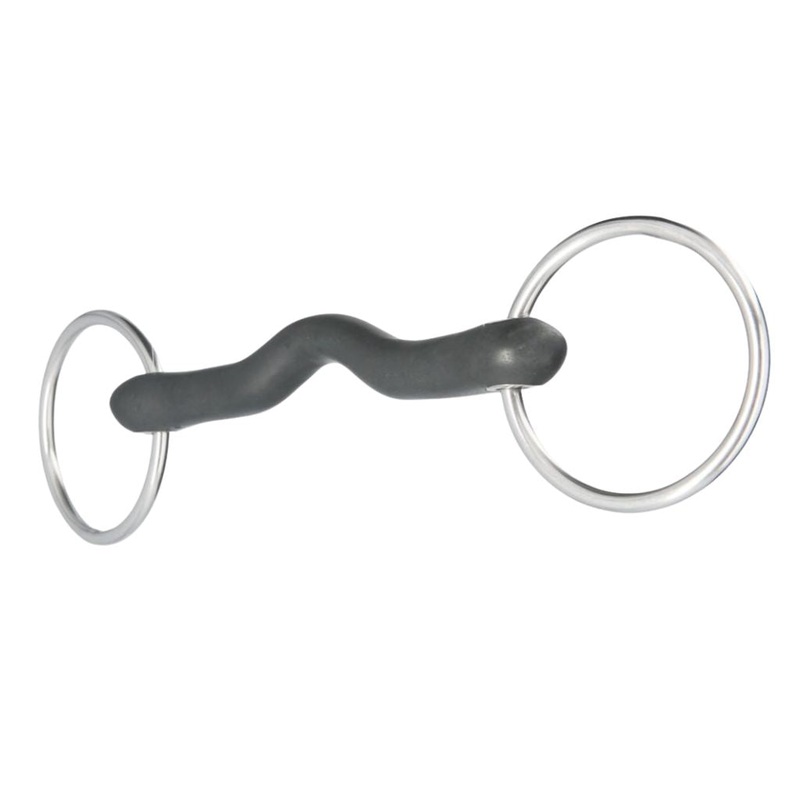 Abbey Vulcanite Port Loose Ring Snaffle