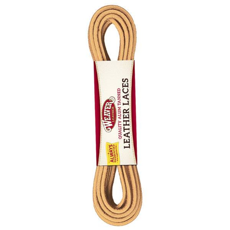 Alum Tanned Leather Lace Handy Pack, Chestnut, 1/8″ x 72″